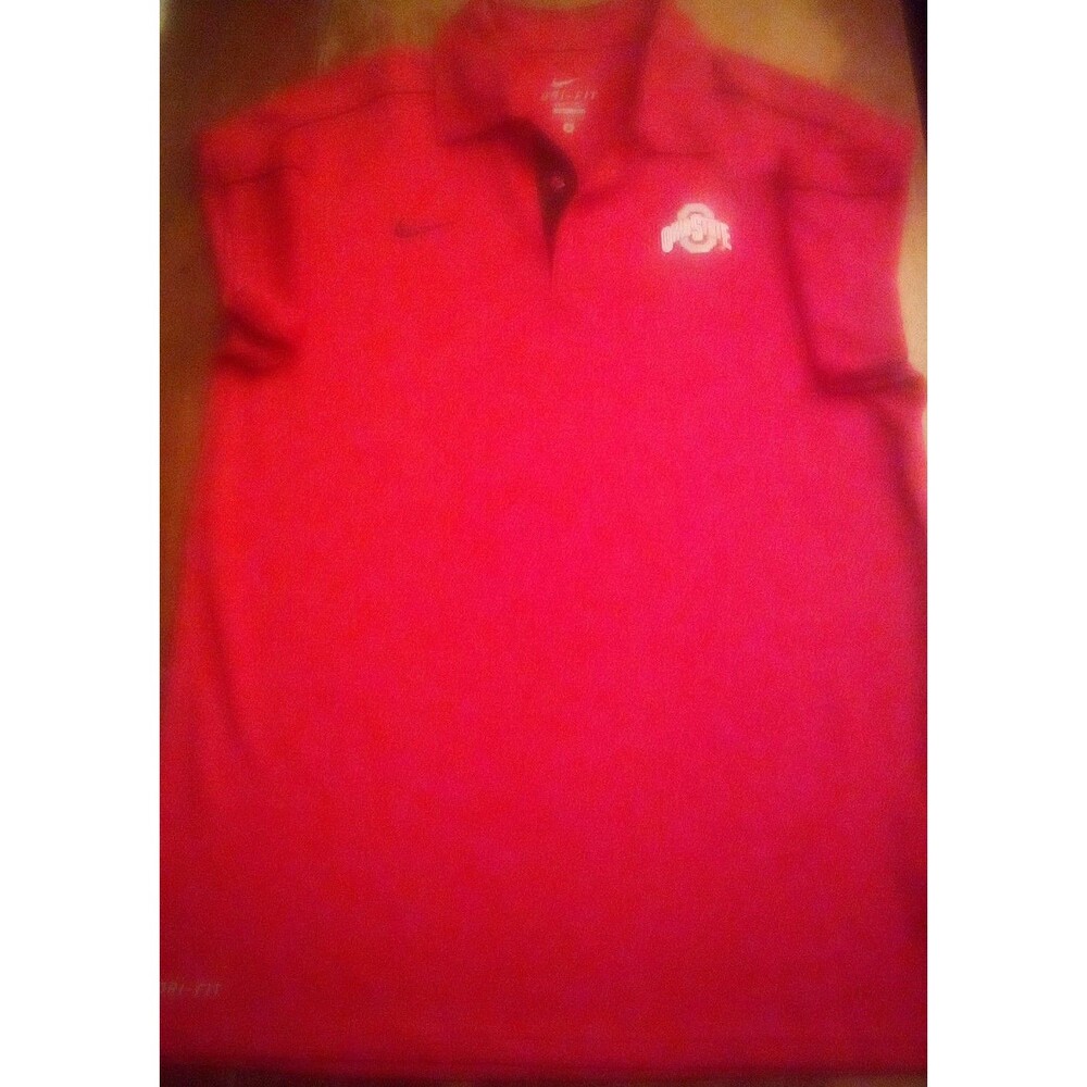 Nike Dri-Fit Men’s sz.S Ohio State Buckeyes Short Sleeve Polo Shirt